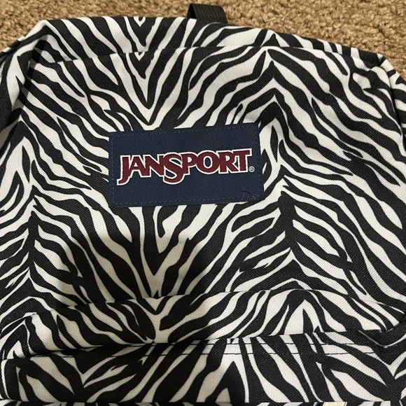 Zebra jansport backpack - Picture 2 of 7